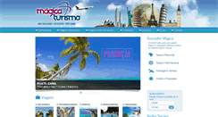 Desktop Screenshot of magicaturismo.com.br